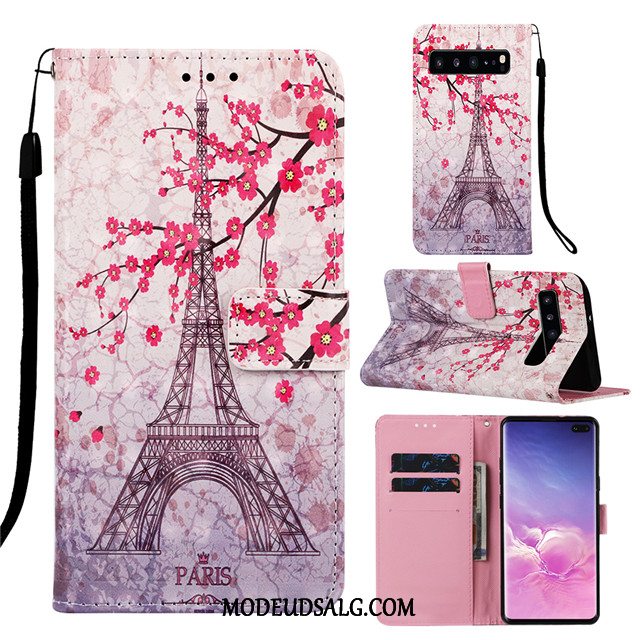 Samsung Galaxy S10 Etui / Cover Grøn Trend Beskyttelse Alt Inklusive Anti-fald