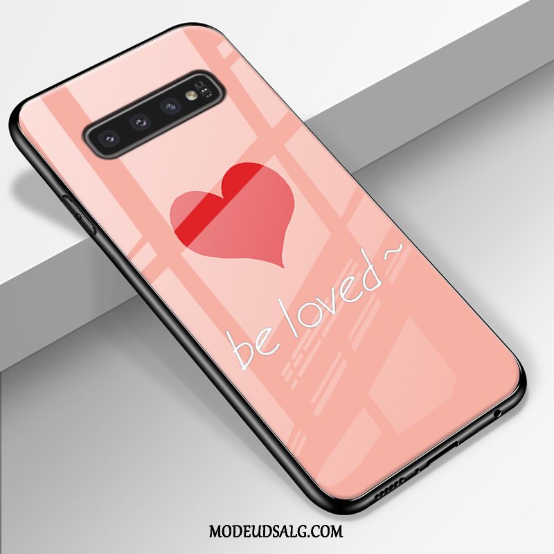 Samsung Galaxy S10+ Etui Cover Hvid Silikone Beskyttelse Trend