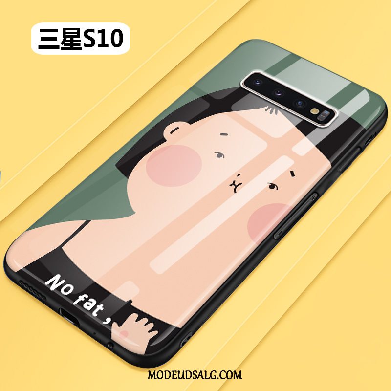 Samsung Galaxy S10 Etui Cover Hård Frisk Kreativ Glas