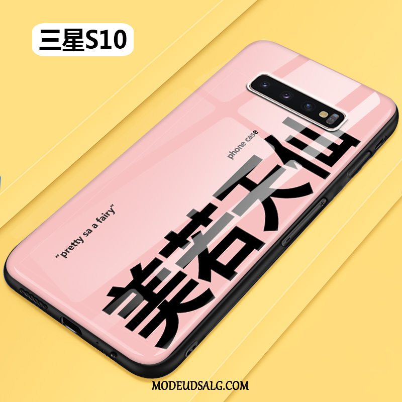 Samsung Galaxy S10 Etui Cover Hård Frisk Kreativ Glas