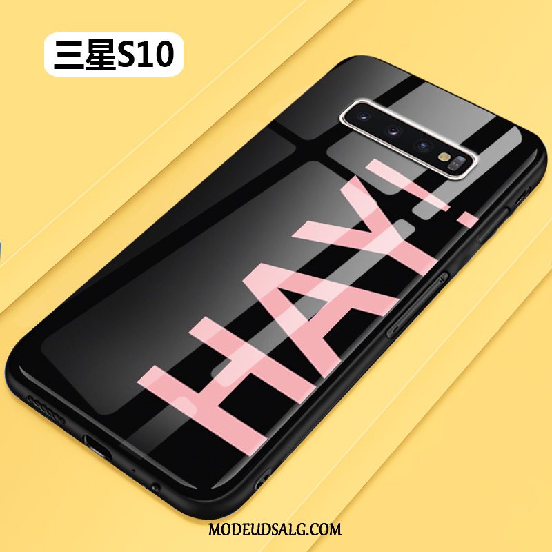 Samsung Galaxy S10 Etui Cover Hård Frisk Kreativ Glas