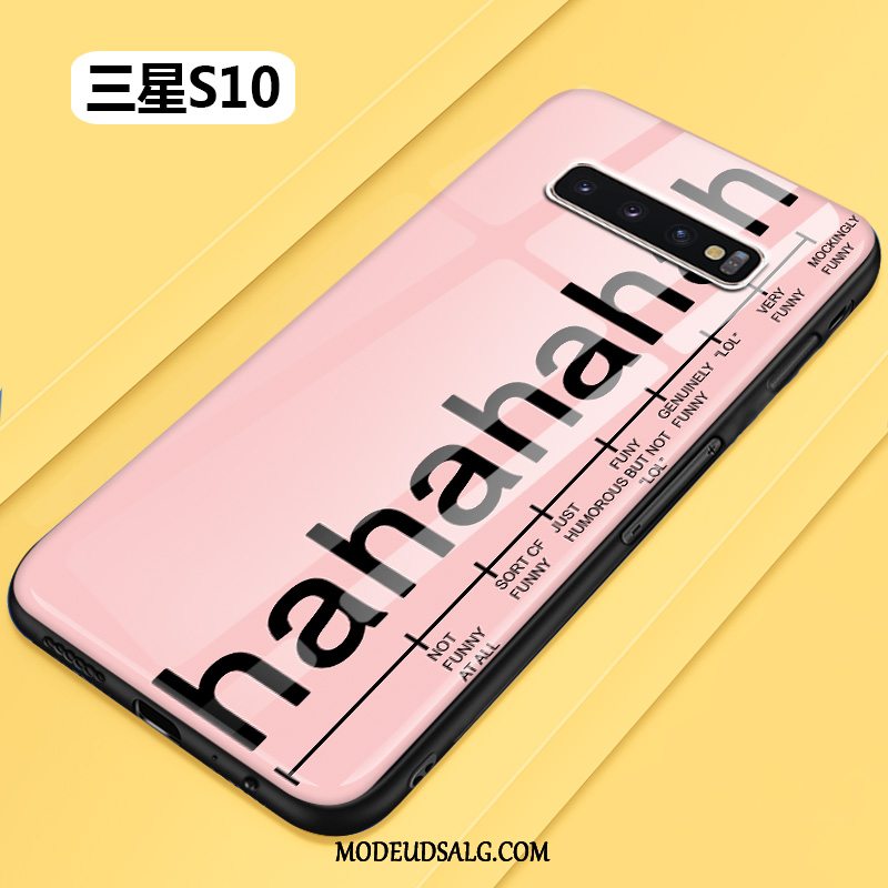 Samsung Galaxy S10 Etui Cover Hård Frisk Kreativ Glas