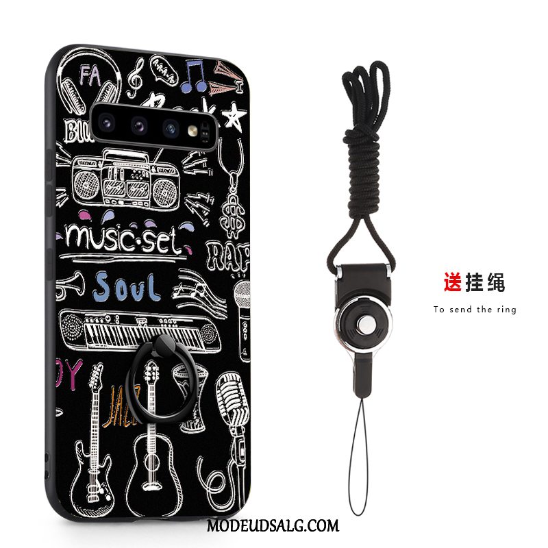 Samsung Galaxy S10 Etui / Cover Knapper Af Personlighed Alt Inklusive Beskyttelse Ring