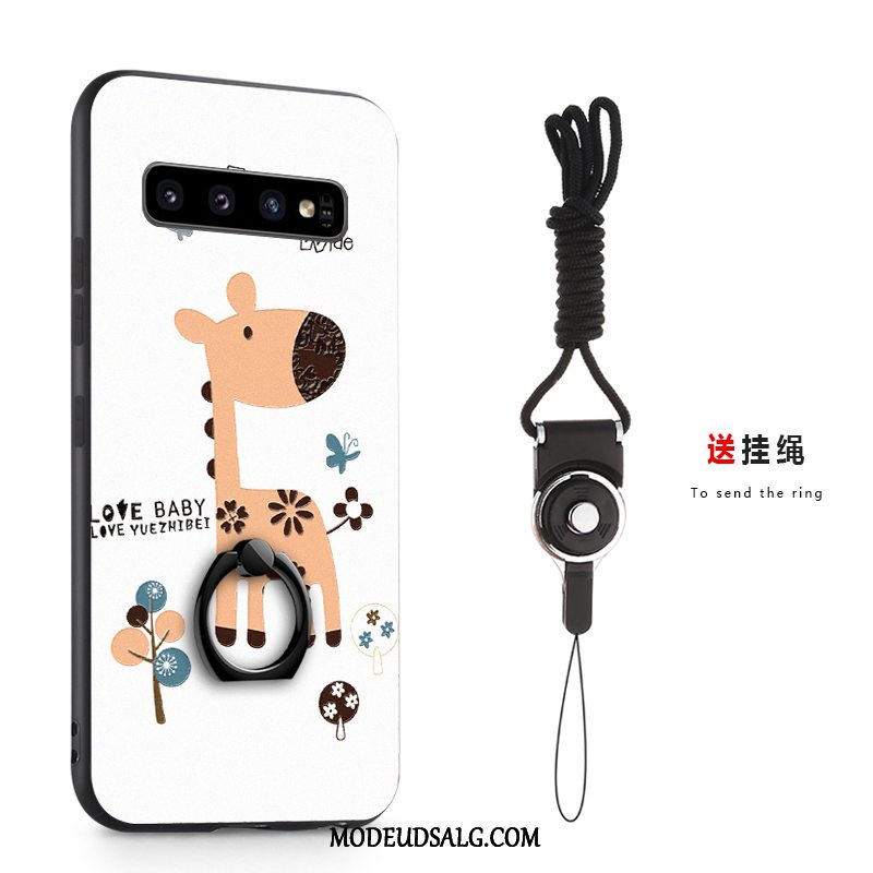 Samsung Galaxy S10 Etui / Cover Knapper Af Personlighed Alt Inklusive Beskyttelse Ring