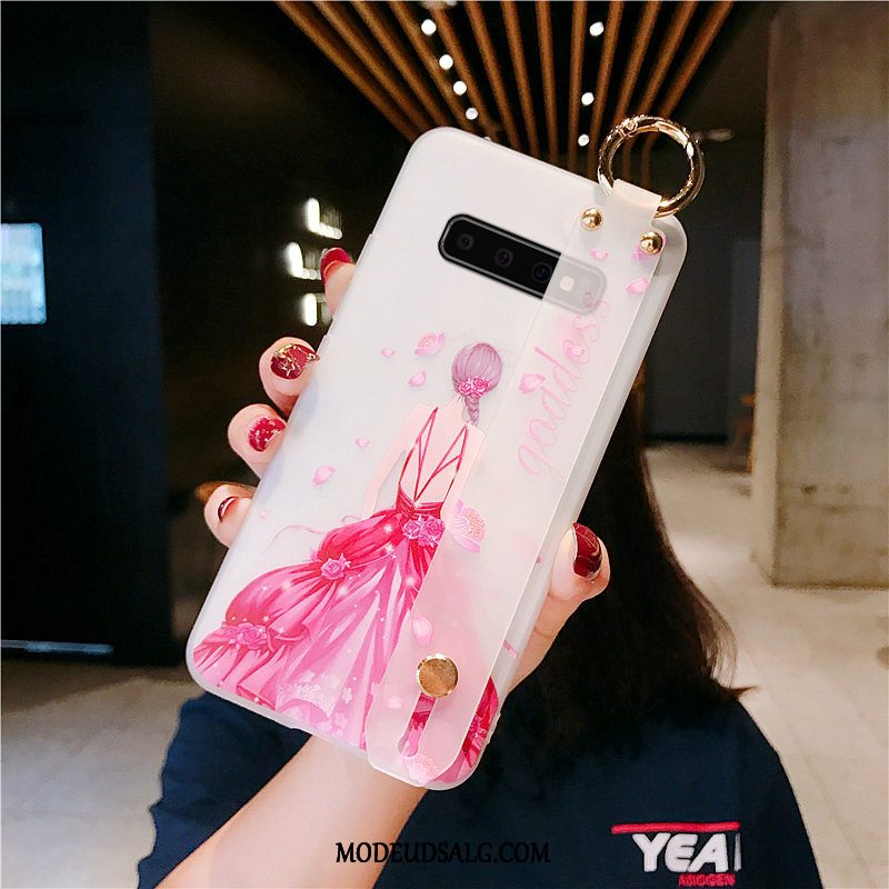 Samsung Galaxy S10+ Etui / Cover Lilla Kreativ Beskyttelse Af Personlighed