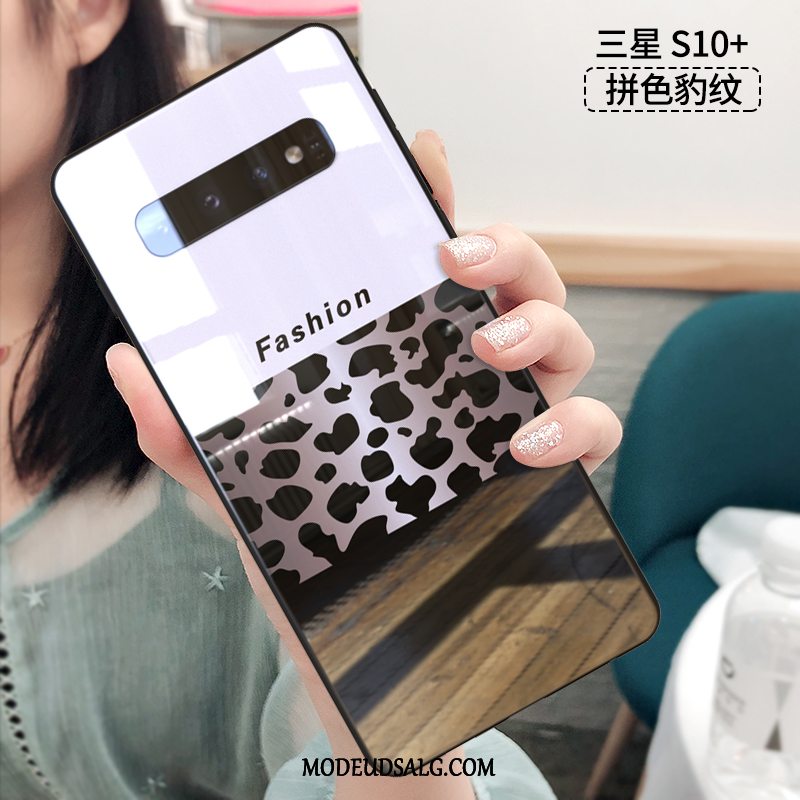 Samsung Galaxy S10+ Etui / Cover Lyserød Silikone Trendy Af Personlighed