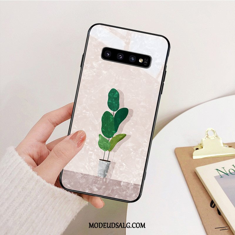 Samsung Galaxy S10+ Etui / Cover Silikone Trend Simple Hård Kreativ