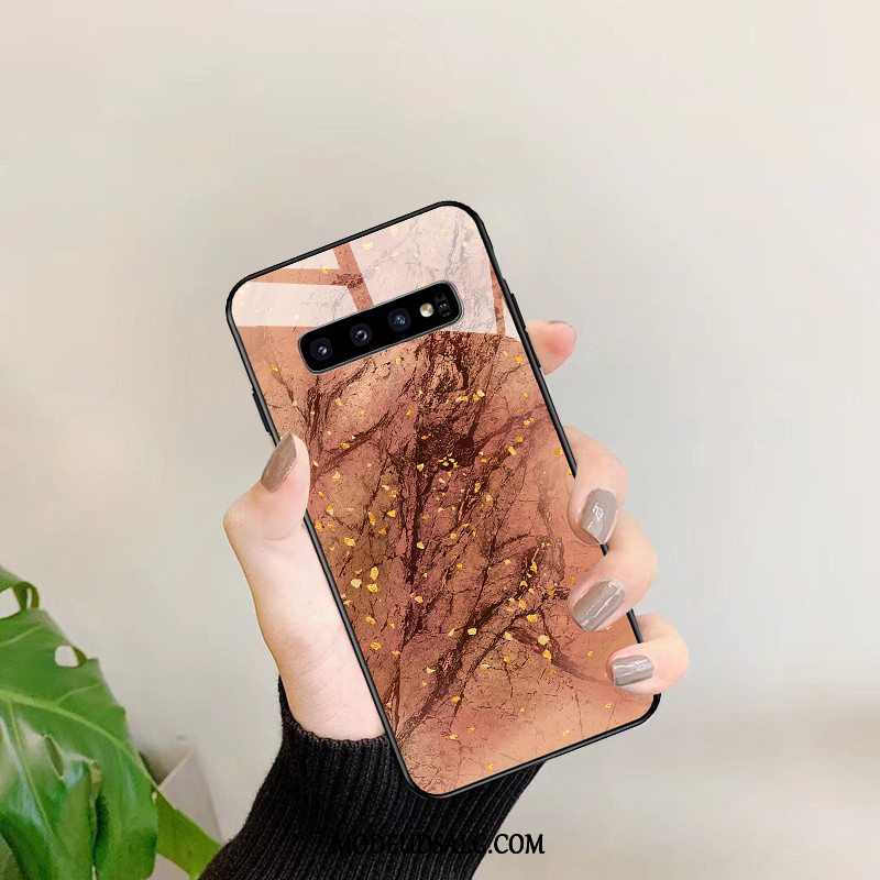 Samsung Galaxy S10+ Etui / Cover Silikone Trend Simple Hård Kreativ