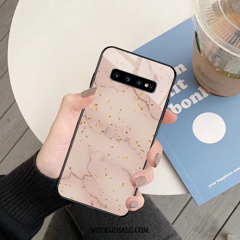 Samsung Galaxy S10+ Etui / Cover Silikone Trend Simple Hård Kreativ