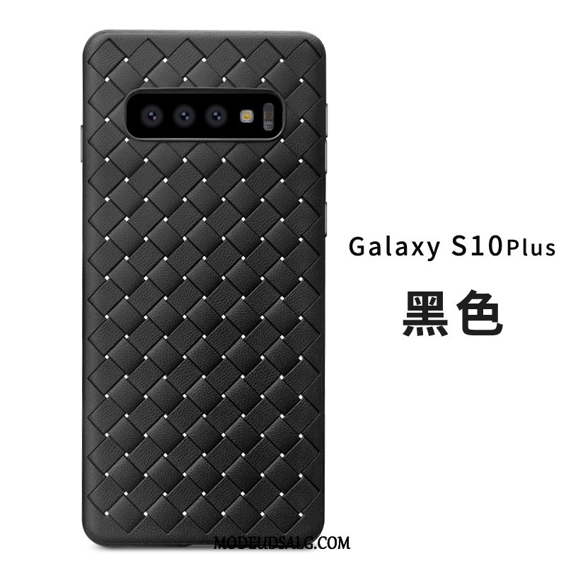 Samsung Galaxy S10+ Etui Cover Simple Strikkede Udstrålende Silikone