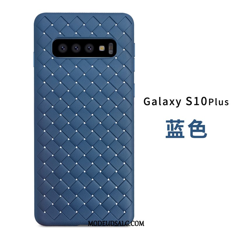 Samsung Galaxy S10+ Etui Cover Simple Strikkede Udstrålende Silikone