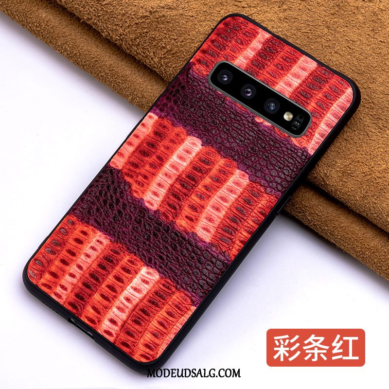 Samsung Galaxy S10 Etui Grøn Kvalitet Anti-fald High End Alt Inklusive