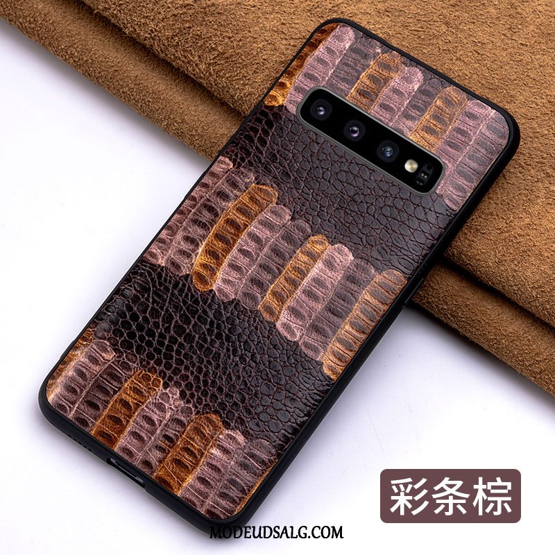 Samsung Galaxy S10 Etui Grøn Kvalitet Anti-fald High End Alt Inklusive