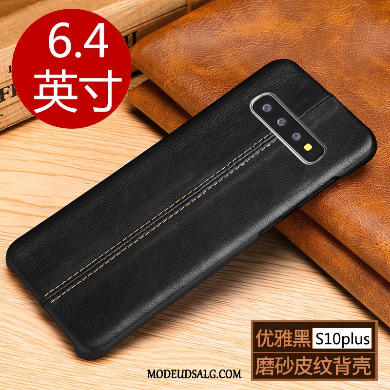 Samsung Galaxy S10+ Etui Hård Business High End Beskyttelse Alt Inklusive