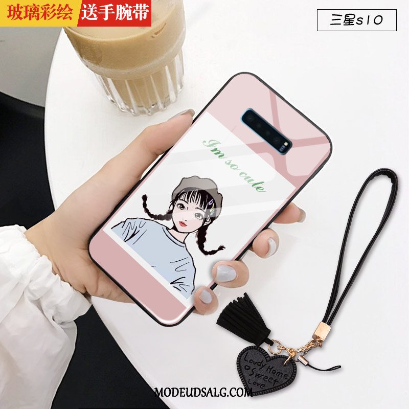 Samsung Galaxy S10 Etui Hård Hvid Cover Alt Inklusive Lille Sektion