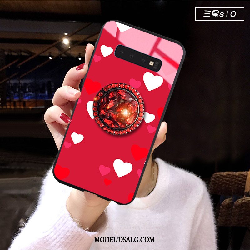 Samsung Galaxy S10 Etui Kreativ Beskyttelse Cover Af Personlighed Rød