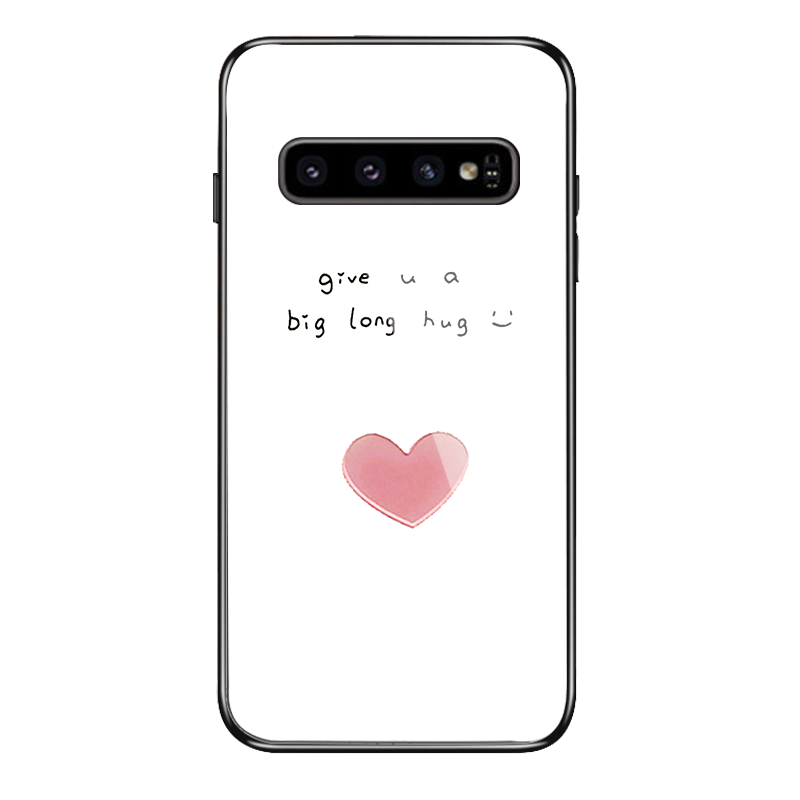 Samsung Galaxy S10+ Etui Kærlighed Frisk Vind Nubuck Smiley