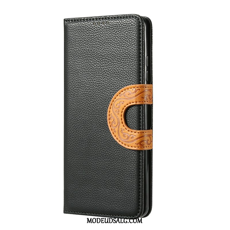 Samsung Galaxy S10+ Etui Vind Totem Vintage Lædertaske Kinesisk Stil