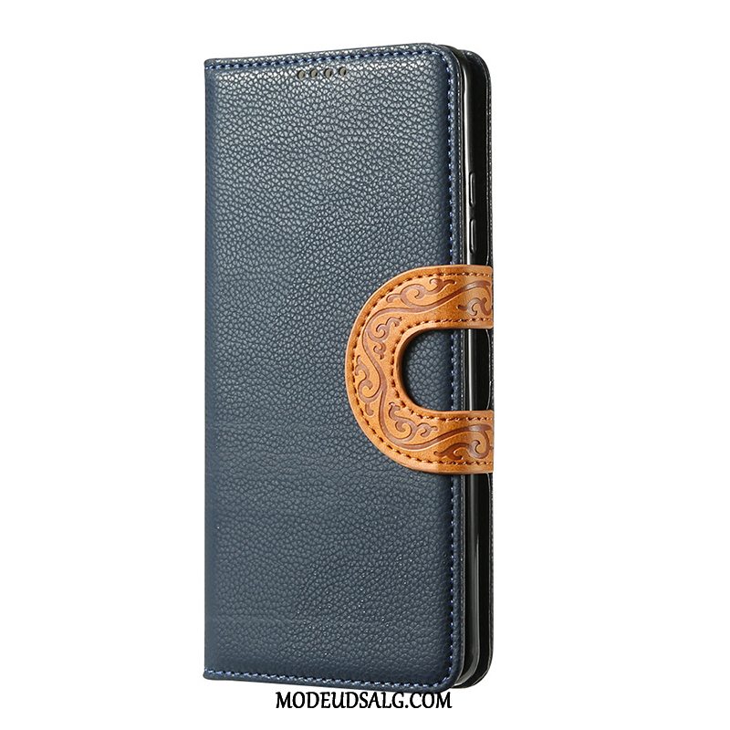 Samsung Galaxy S10+ Etui Vind Totem Vintage Lædertaske Kinesisk Stil