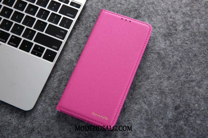 Samsung Galaxy S10 Lite Etui Cover Folio Lædertaske Beskyttelse Lyserød