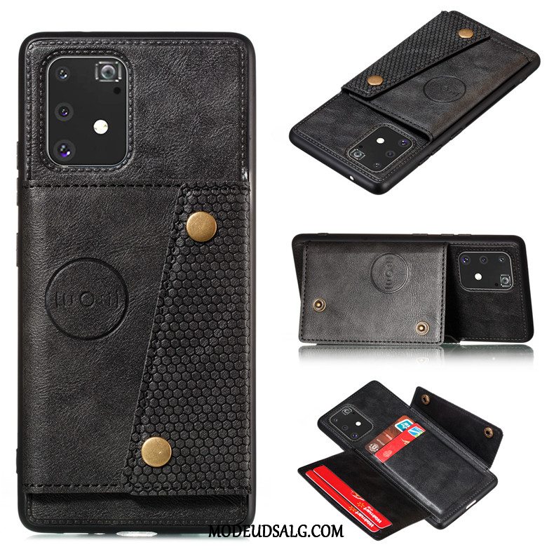 Samsung Galaxy S10 Lite Etui Cover Support Beskyttelse Lædertaske Nubuck