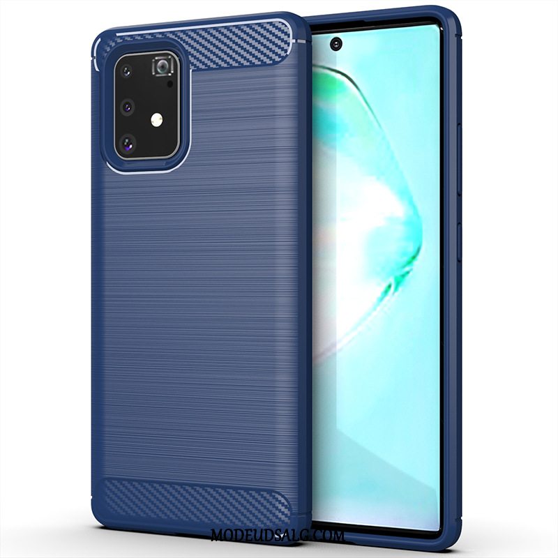 Samsung Galaxy S10 Lite Etui Sort Alt Inklusive Silke Blød Beskyttelse