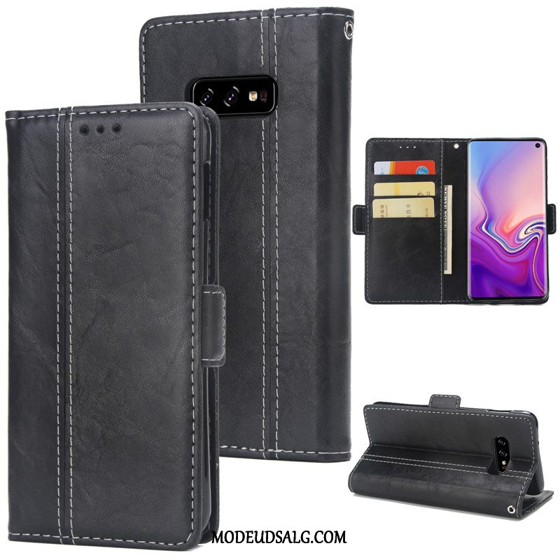 Samsung Galaxy S10e Etui / Cover Blød Lædertaske Af Personlighed Kreativ Alt Inklusive