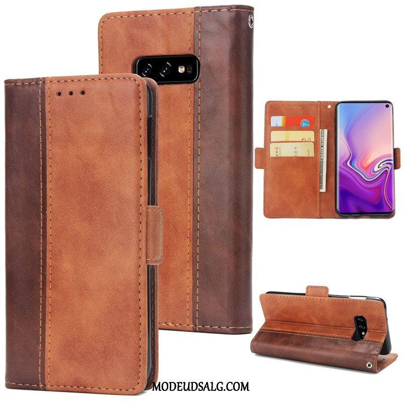 Samsung Galaxy S10e Etui / Cover Blød Lædertaske Af Personlighed Kreativ Alt Inklusive