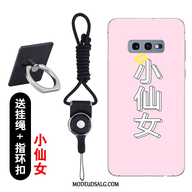 Samsung Galaxy S10e Etui / Cover Elskeren Tilpas Af Personlighed Mode Lyserød