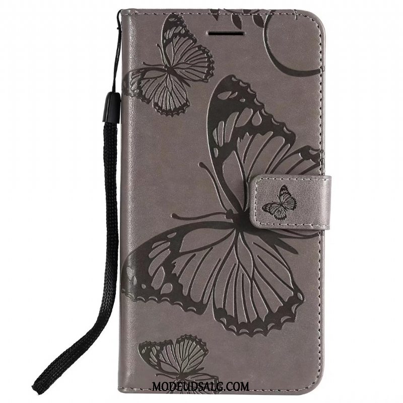 Samsung Galaxy S10e Etui / Cover Folio Alt Inklusive Lædertaske Orange