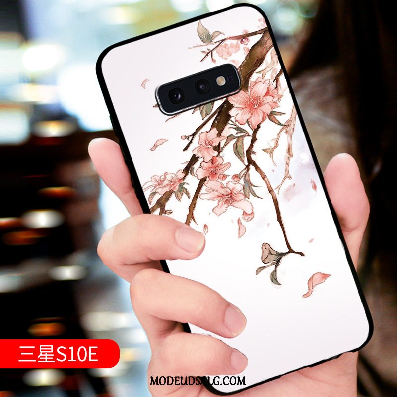 Samsung Galaxy S10e Etui High End Anti-fald Relief Blød Beskyttelse