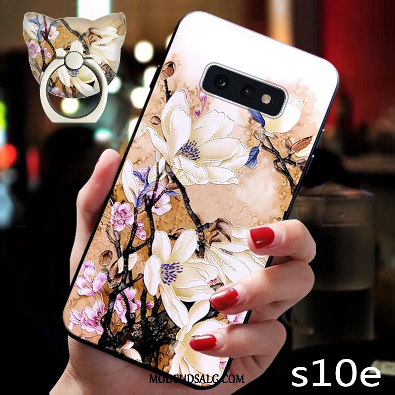 Samsung Galaxy S10e Etui Silikone Beskyttelse Trendy Af Personlighed Alt Inklusive