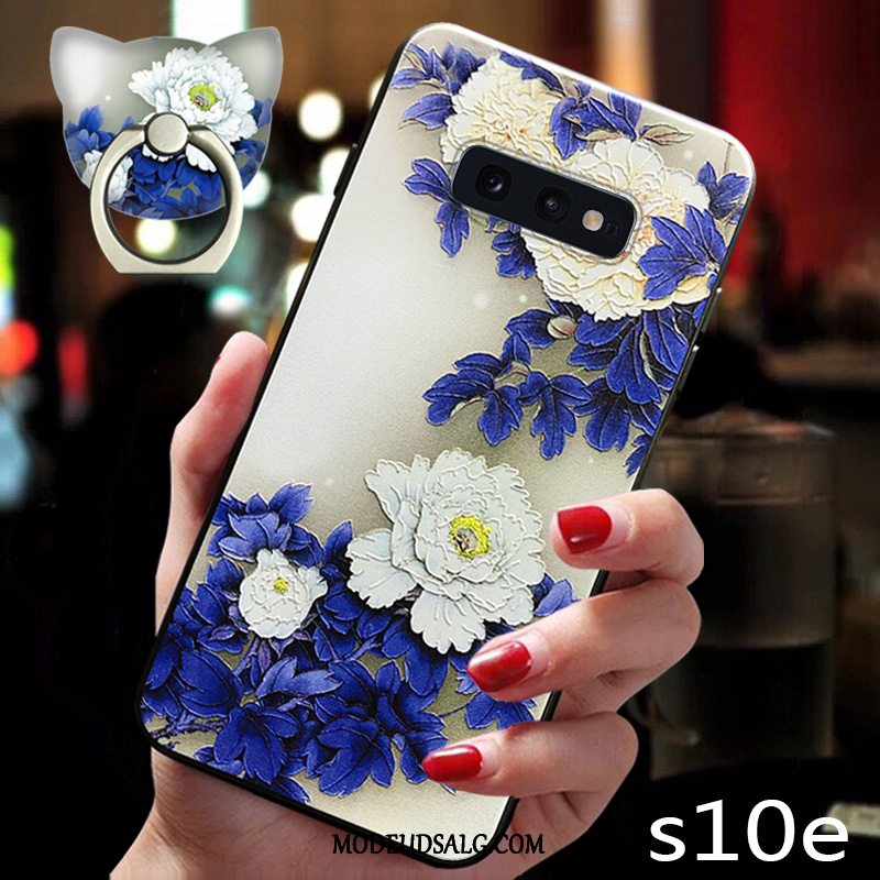 Samsung Galaxy S10e Etui Silikone Beskyttelse Trendy Af Personlighed Alt Inklusive