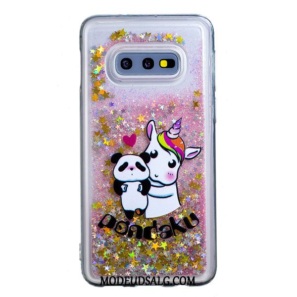 Samsung Galaxy S10e Etui Trend Cover Quicksand Hængende Ornamenter Cartoon