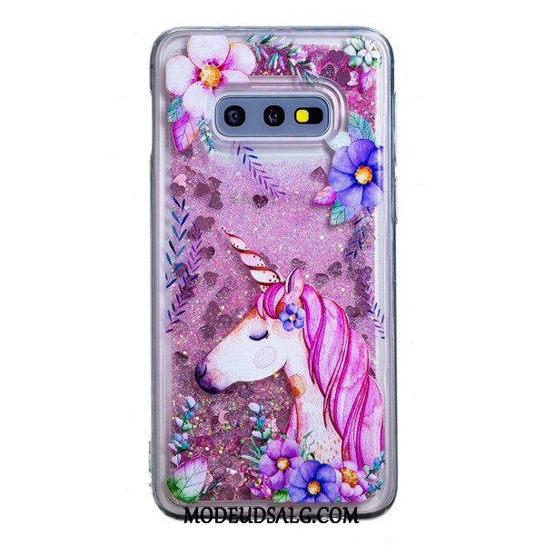 Samsung Galaxy S10e Etui Trend Cover Quicksand Hængende Ornamenter Cartoon