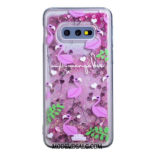 Samsung Galaxy S10e Etui Trend Cover Quicksand Hængende Ornamenter Cartoon