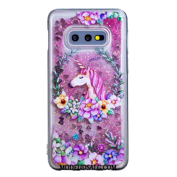 Samsung Galaxy S10e Etui Trend Cover Quicksand Hængende Ornamenter Cartoon