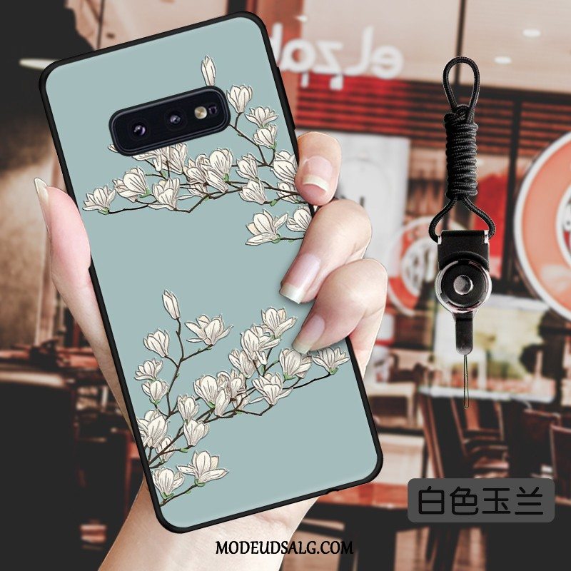 Samsung Galaxy S10e Etui Vind Vintage Af Personlighed Kinesisk Stil Relief