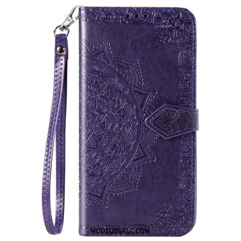 Samsung Galaxy S20+ Etui Anti-fald Folio Sort Kort Blød