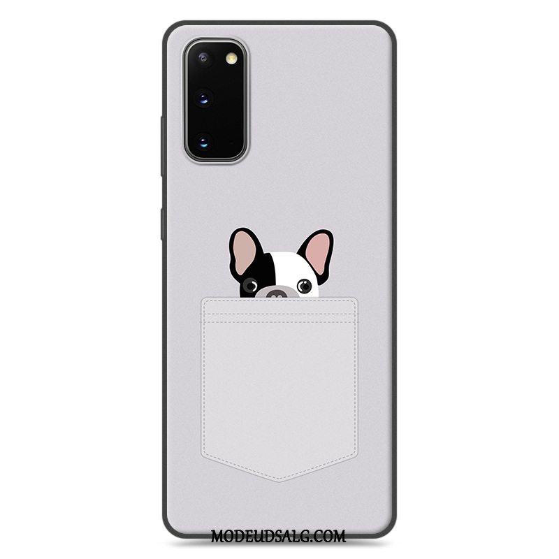 Samsung Galaxy S20 Etui Cartoon Alt Inklusive Silikone Nubuck Blød