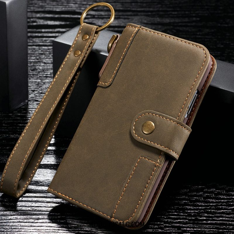 Samsung Galaxy S20+ Etui Folio Anti-fald Cover Blå Business