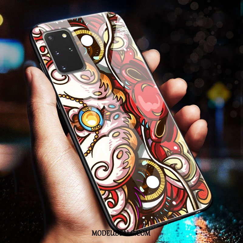 Samsung Galaxy S20+ Etui Kinesisk Stil Silikone Trend Alt Inklusive Glas