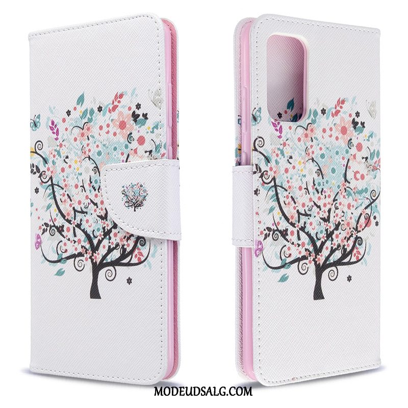 Samsung Galaxy S20 Etui Lædertaske Cover Malet Beskyttelse Folio