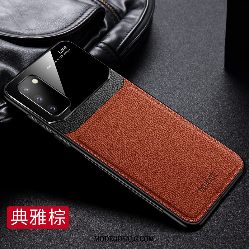 Samsung Galaxy S20 Etui Nubuck Ny Silikone Alt Inklusive Beskyttelse