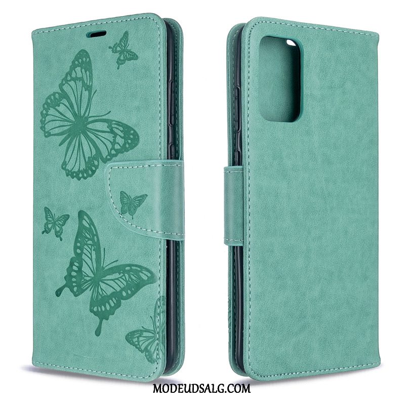 Samsung Galaxy S20+ Etui Relief Folio Lædertaske Cover Hængende Ornamenter