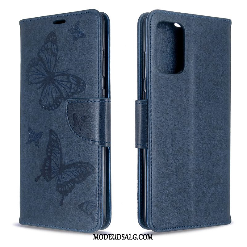 Samsung Galaxy S20+ Etui Relief Folio Lædertaske Cover Hængende Ornamenter