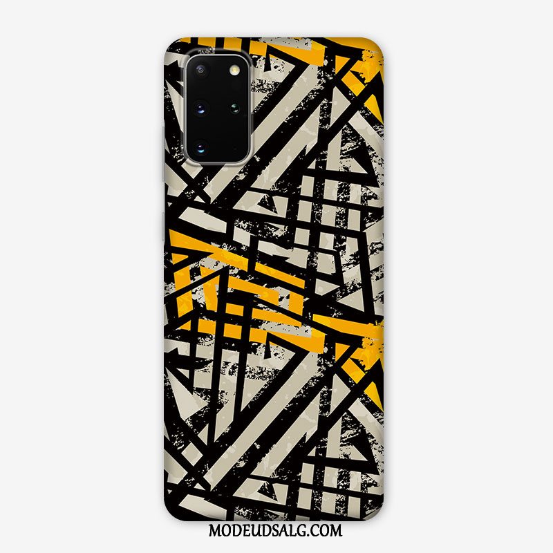 Samsung Galaxy S20+ Etui Splejsning Mønster Af Personlighed Ny Geometri