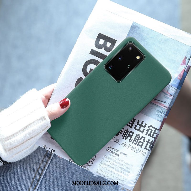 Samsung Galaxy S20+ Etui Tynd Simple Cover Grøn Anti-fald