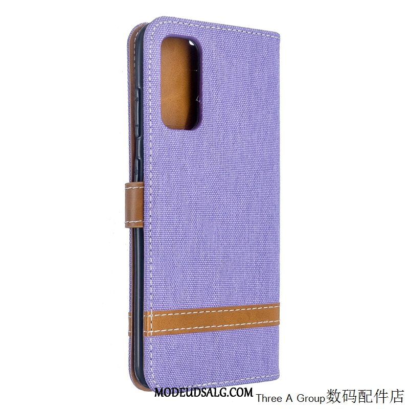 Samsung Galaxy S20 Ultra Etui / Cover Kreativ Klud Beskyttelse Blå Anti-fald