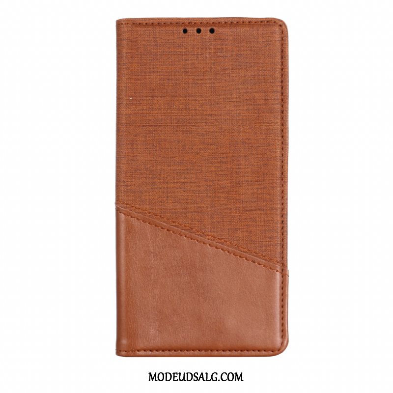 Samsung Galaxy S41 Etui / Cover Lædertaske Mørkeblå Beskyttelse Anti-fald Vintage